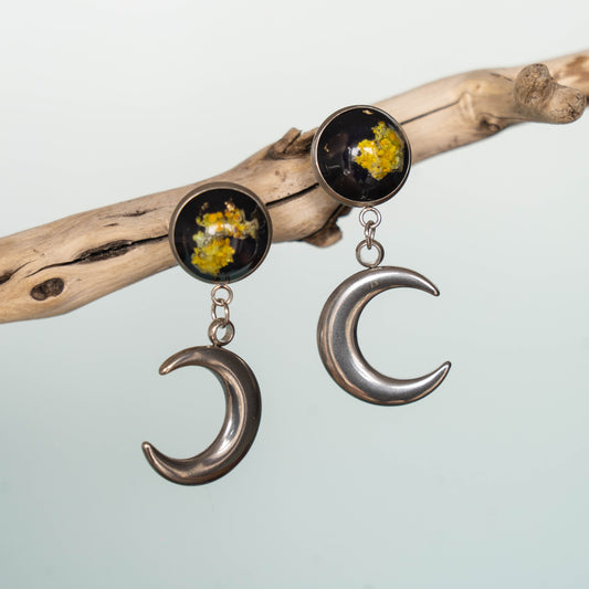 SILVER MOON PENDANTS