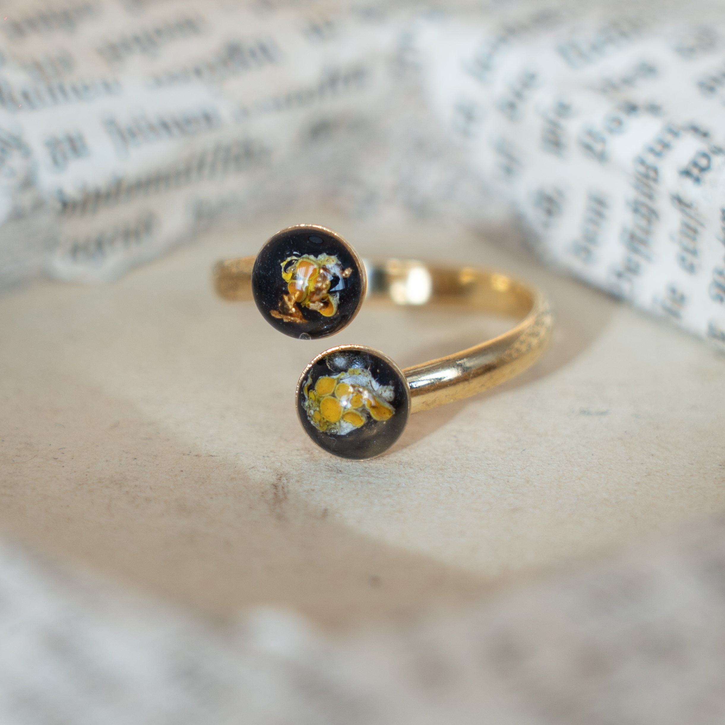 ANELLI DOPPI DORATI 6/6MM