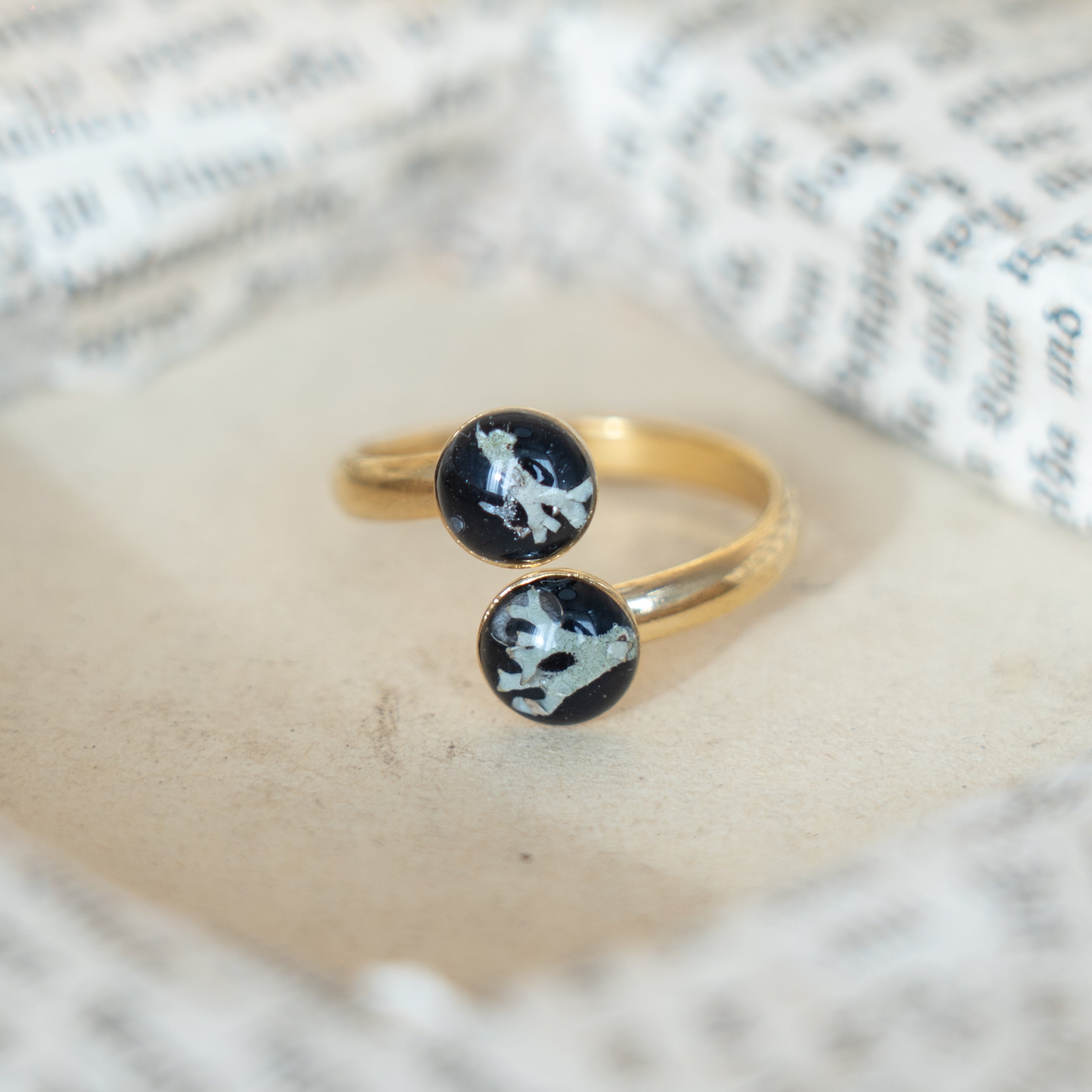 ANELLI DOPPI DORATI 6/6MM