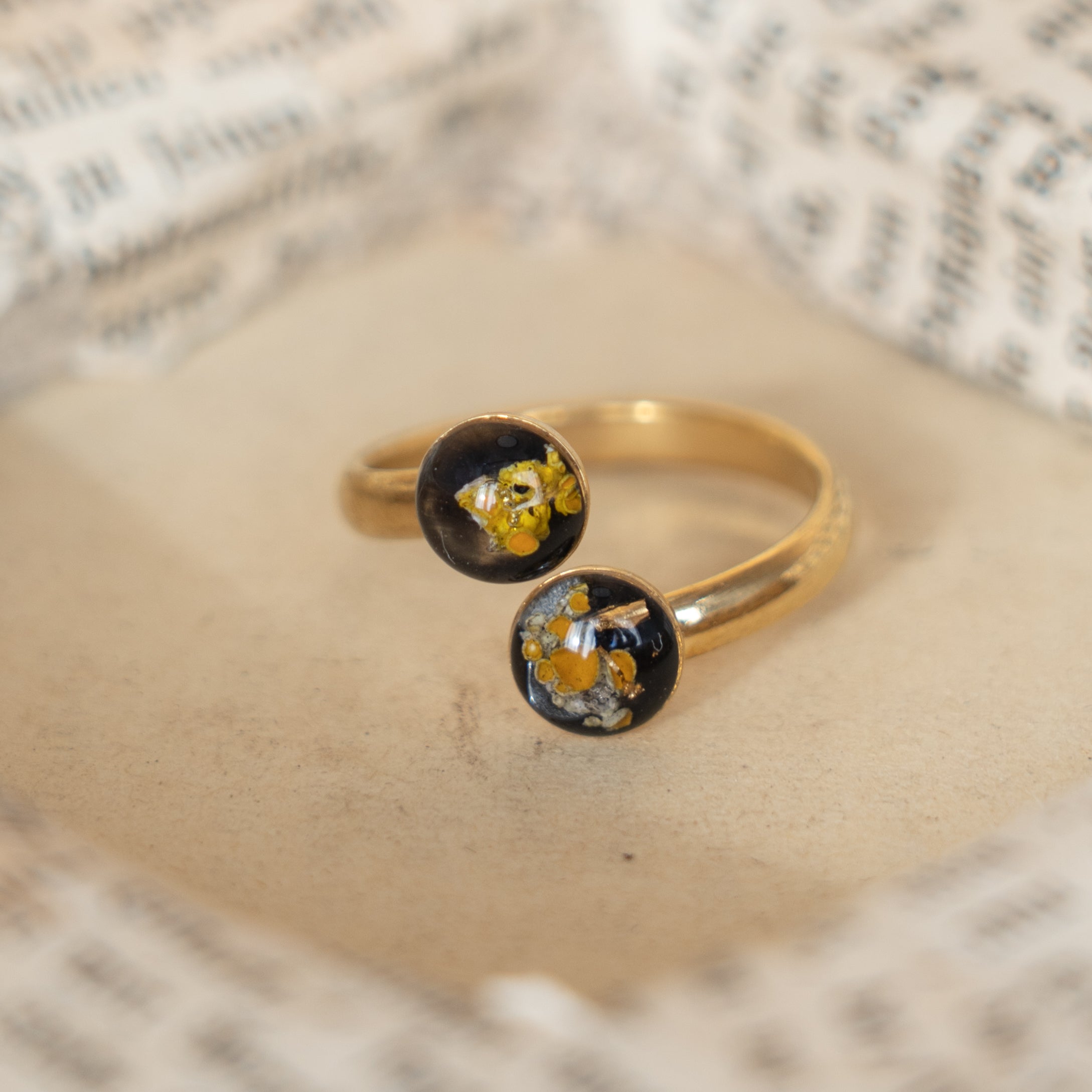 ANELLI DOPPI DORATI 6/6MM