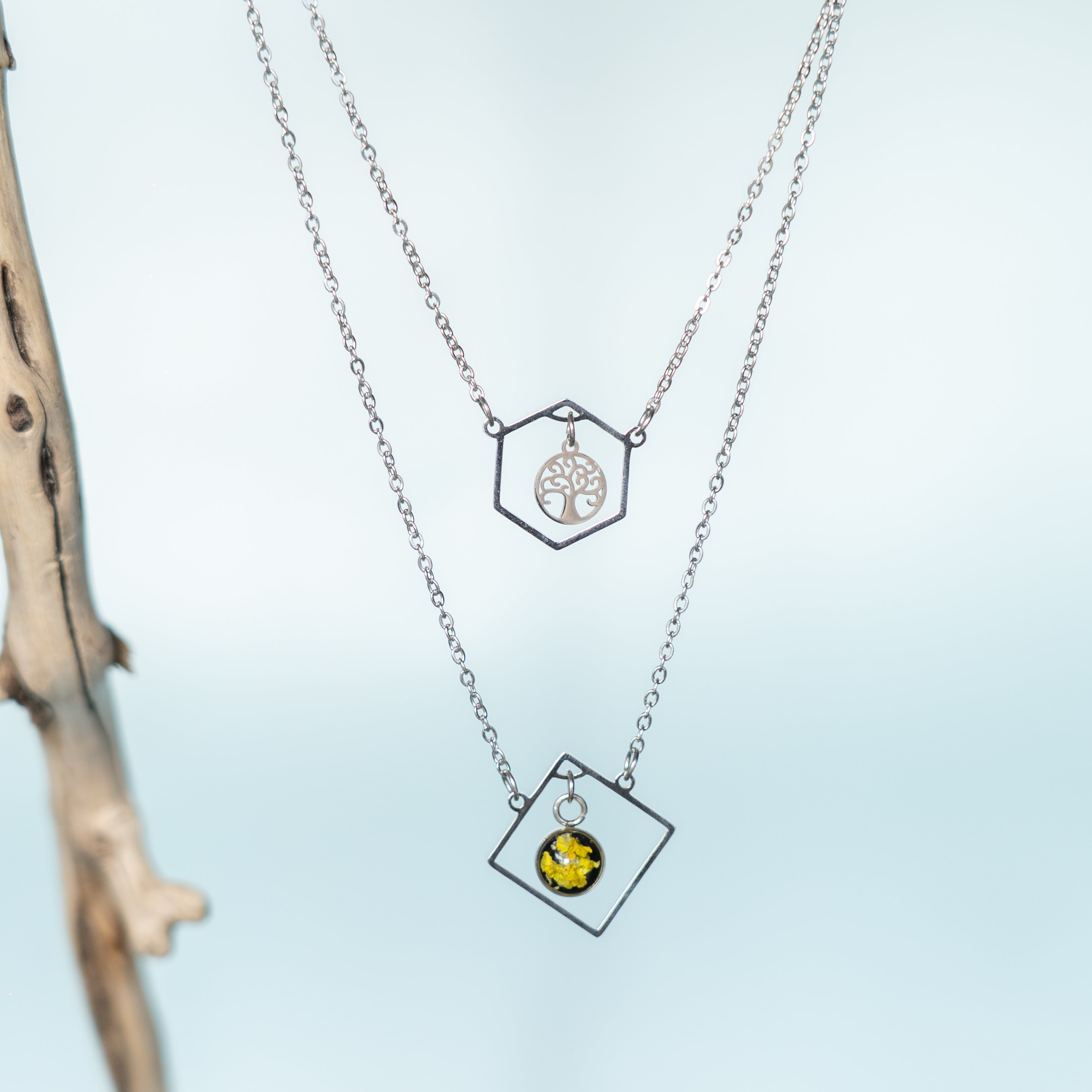 SILVER ARTEMIDE NECKLACES