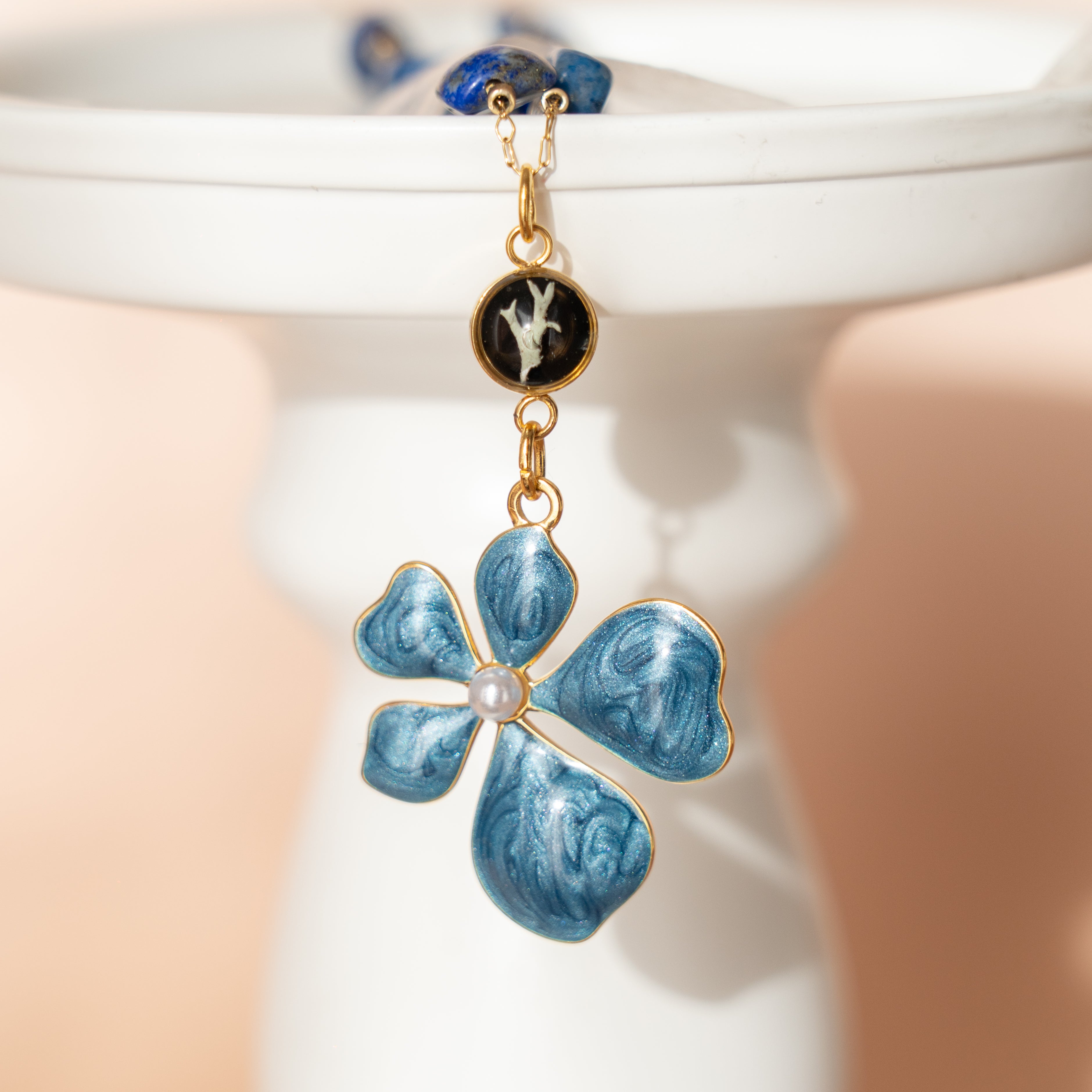 COLLANE GOCCE DI LAPISLAZZULI