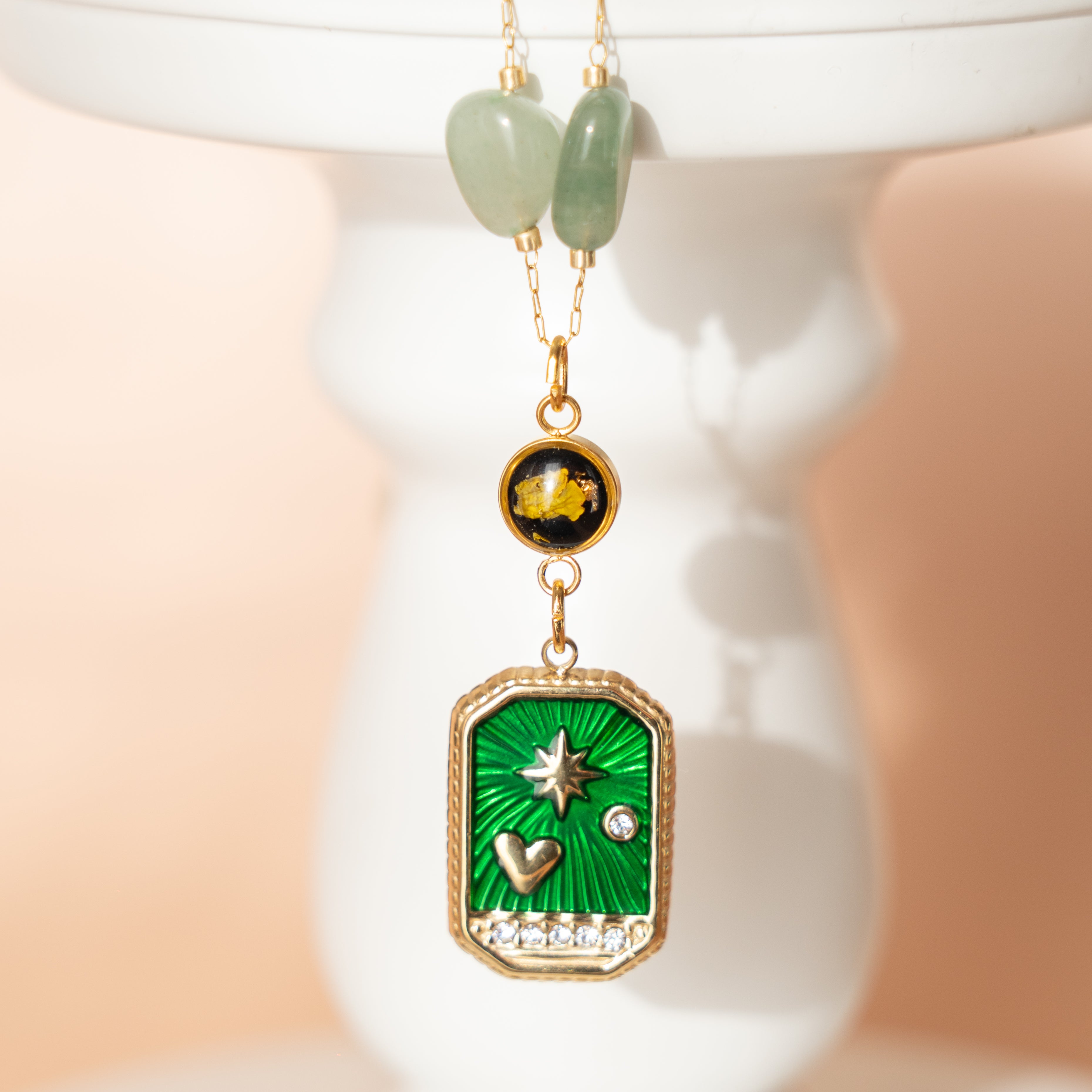 COLLANE GOCCE DI AVVENTURINA