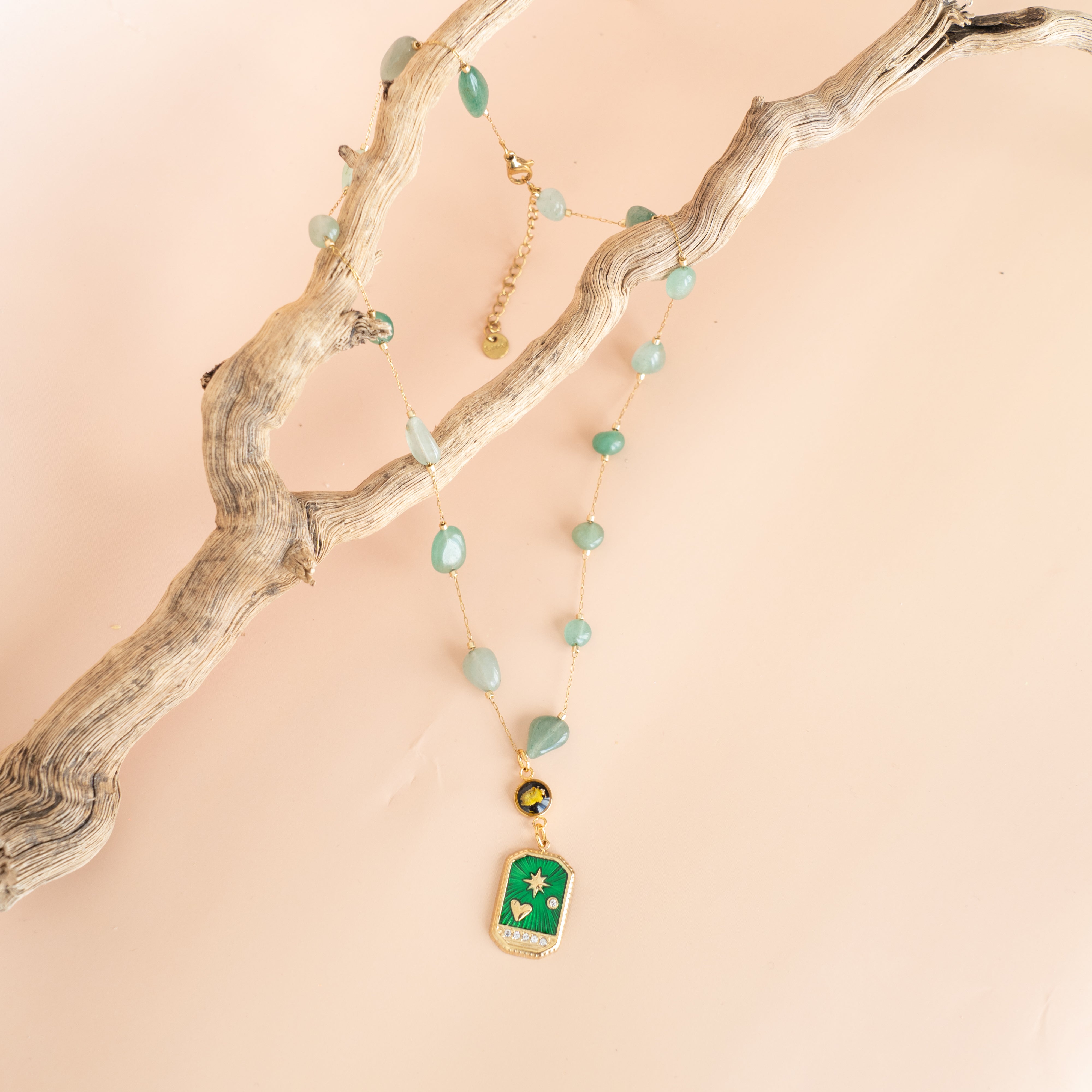 COLLANE GOCCE DI AVVENTURINA