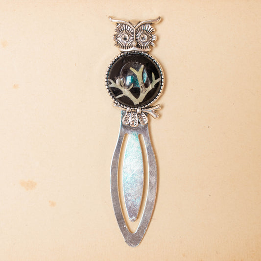 SILVER OWL BOOKMARKS