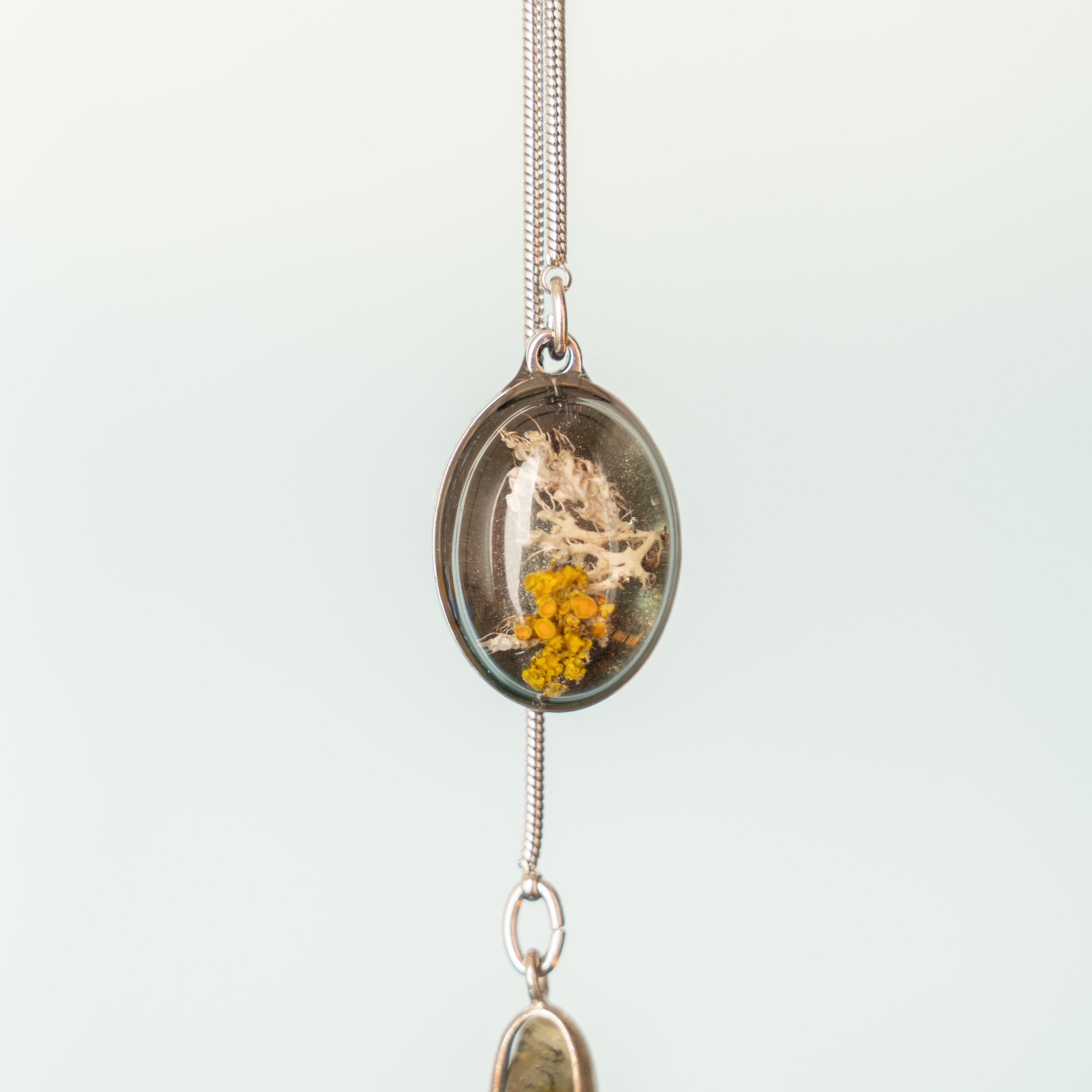 MOSS AGATE NECKLACE