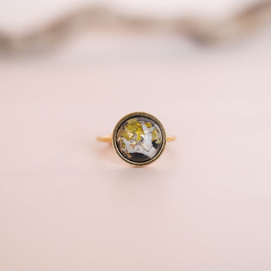 ANELLI SOLITARIO DORATI 12mm