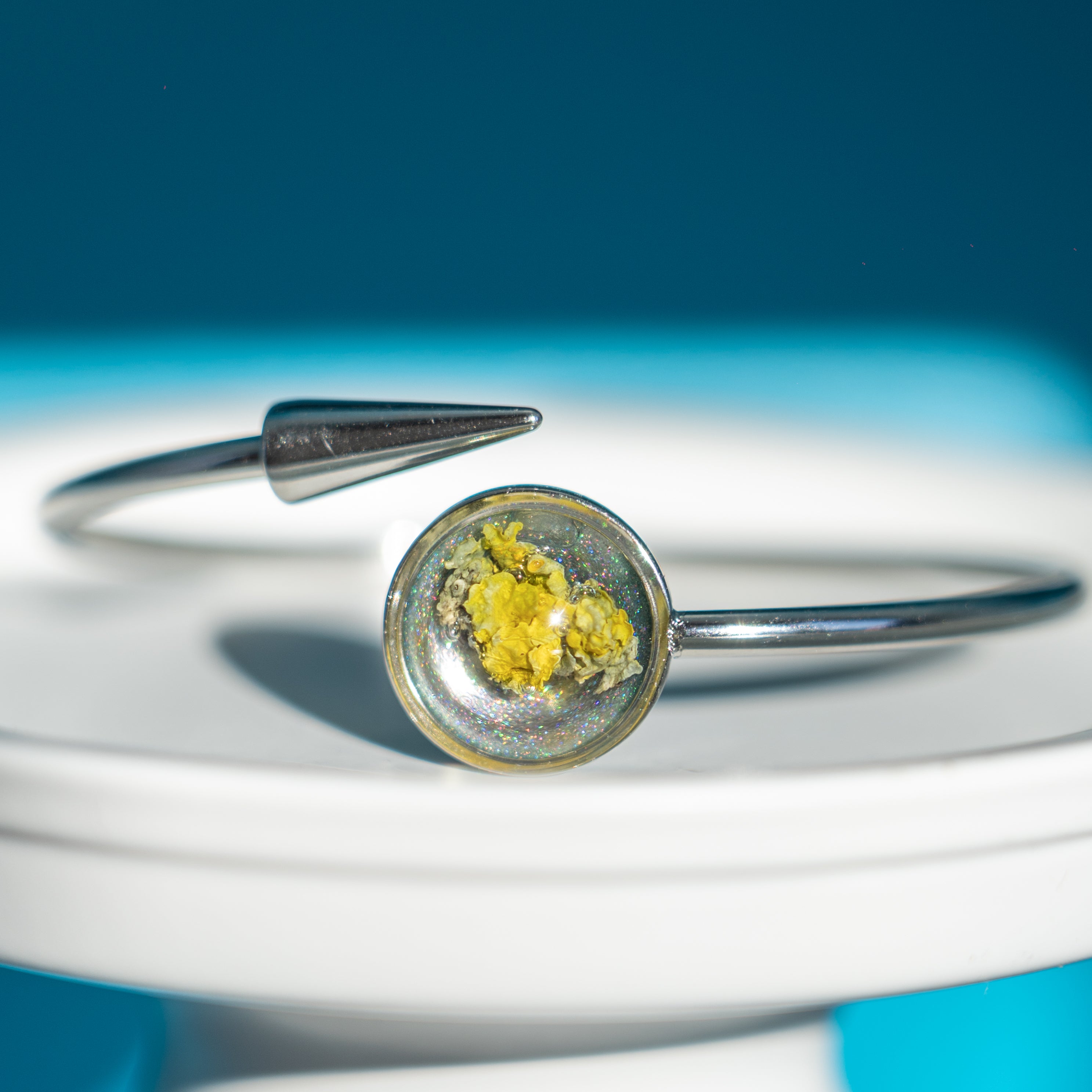 BRACCIALI ARGENTATI CONO