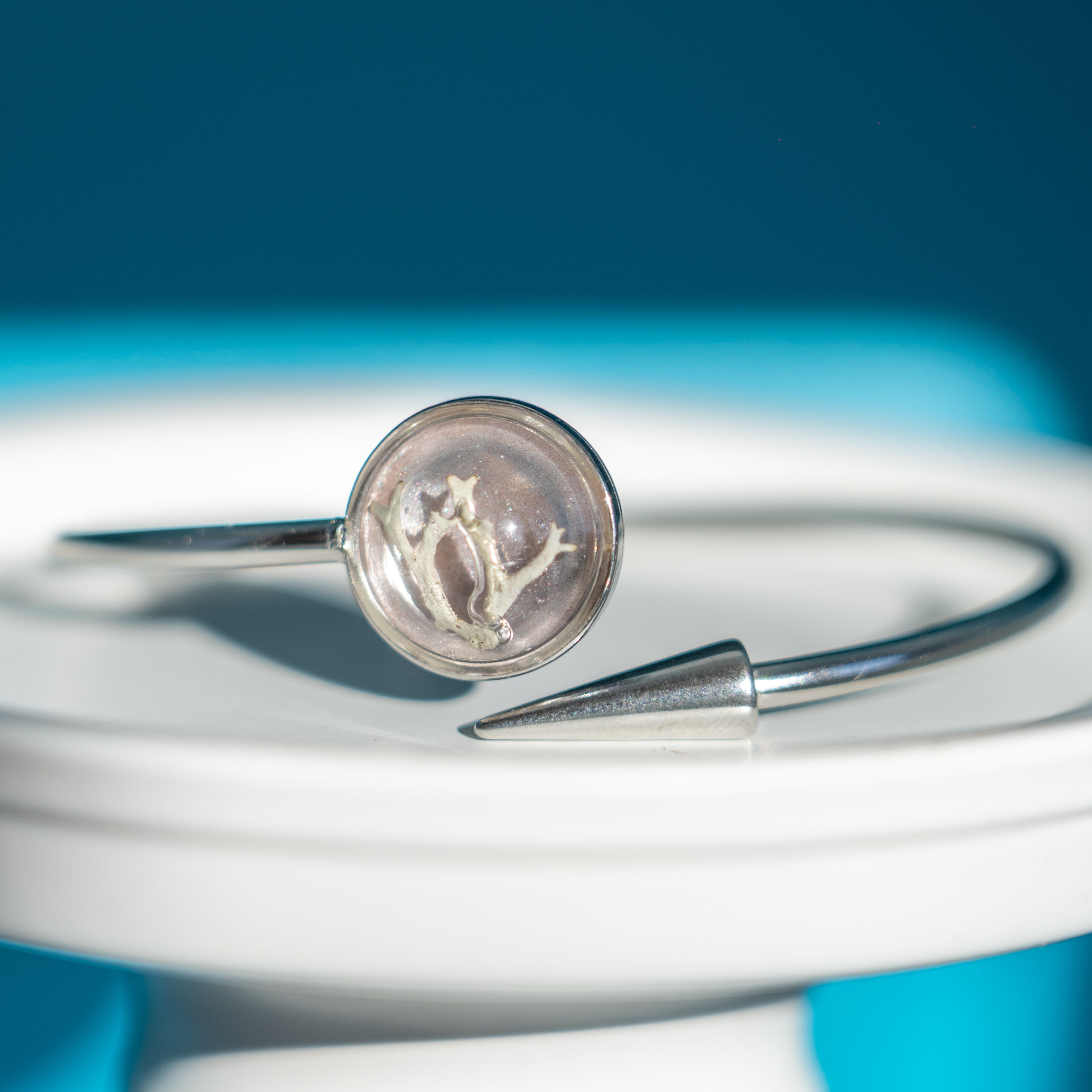 BRACCIALI ARGENTATI CONO