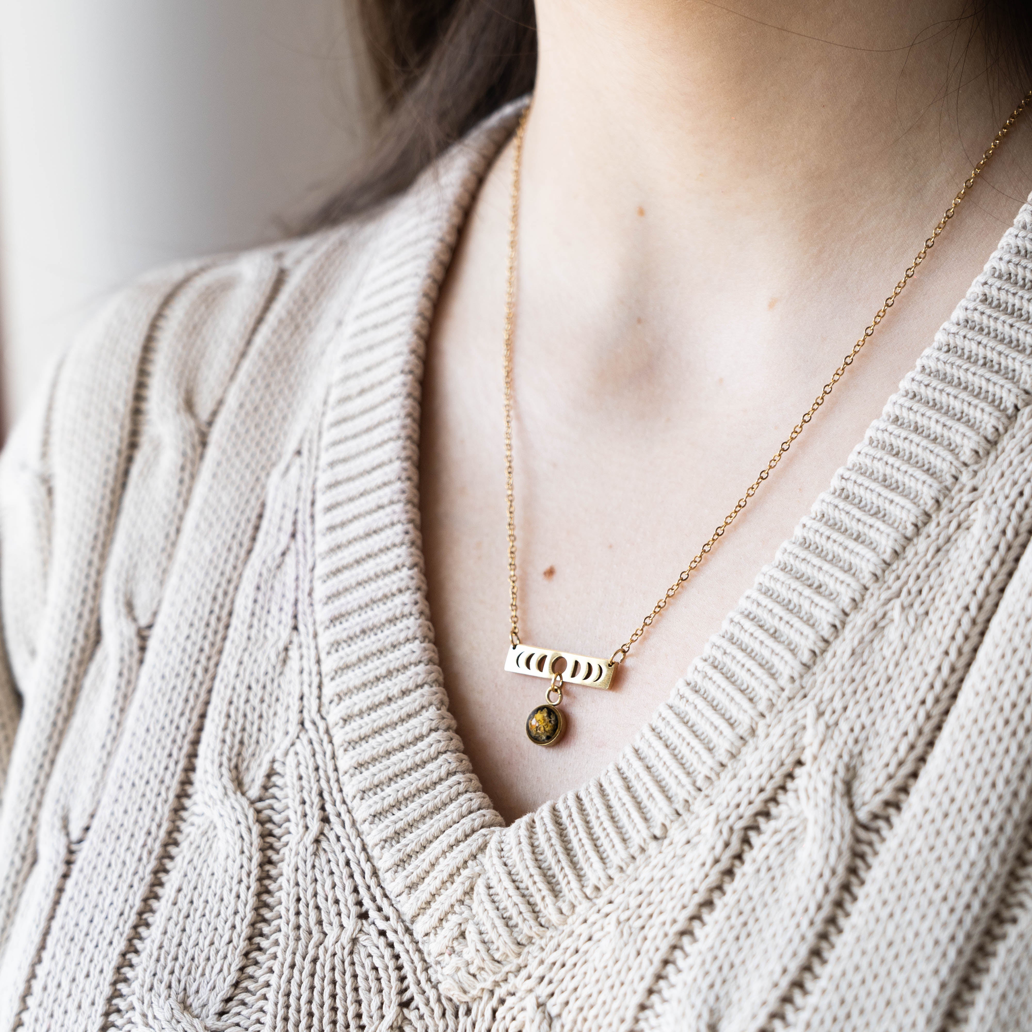 GOLDEN HYPATIA NECKLACES