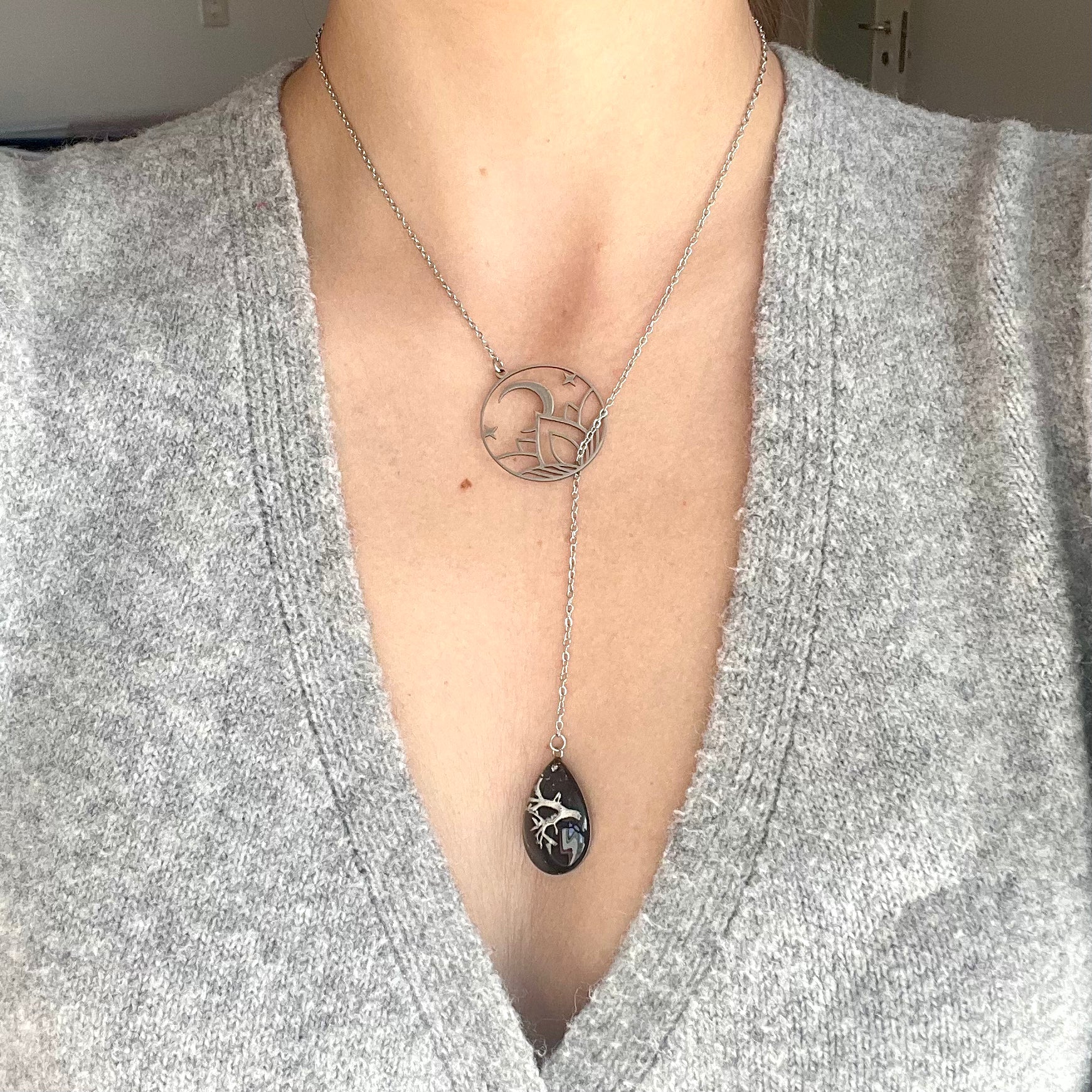 COLLANA FIORE  DI LOTO